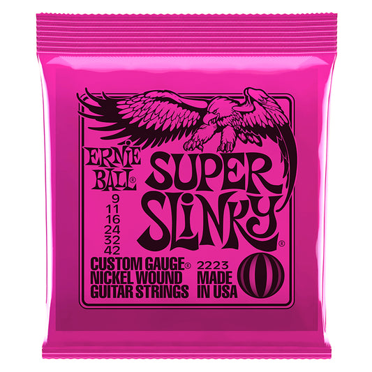Ernie Ball Slinky Electric Guitar Strings — Choose Your Gauge