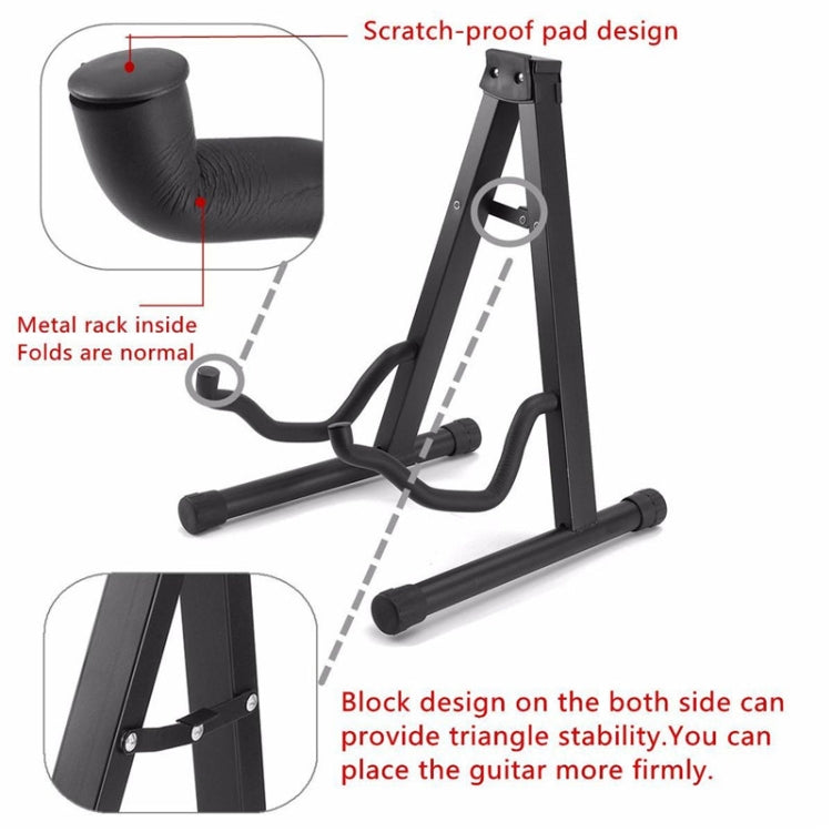 Foldable Metal Guitar Stand — Universal Fit